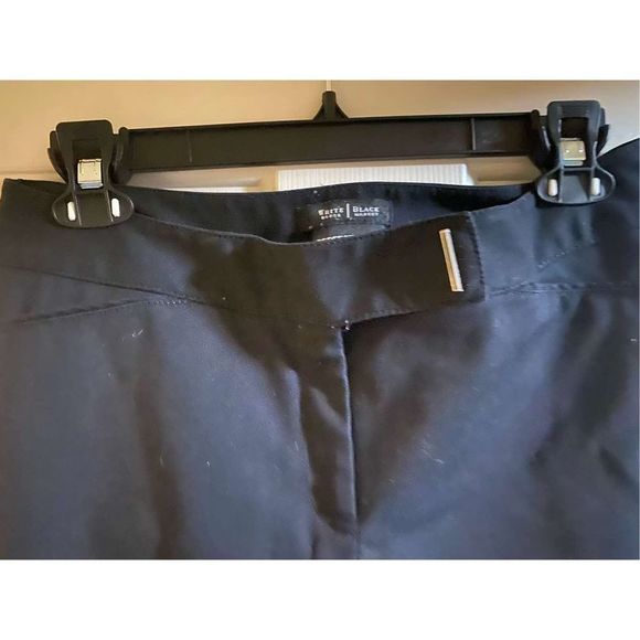 WHBM® Elle Slim Ankle Comfort Stretch Black Pant 6R, Retails $99 - Picture 3 of 9